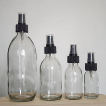 Load image into Gallery viewer, Clear Glass Bottle with Mist Sprayer
