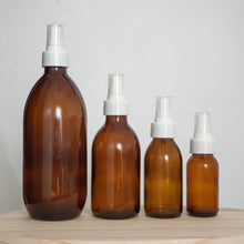 Load image into Gallery viewer, Amber Glass Bottle with Mist Sprayer
