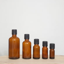 Load image into Gallery viewer, Amber Glass Bottles with Dropper Cap

